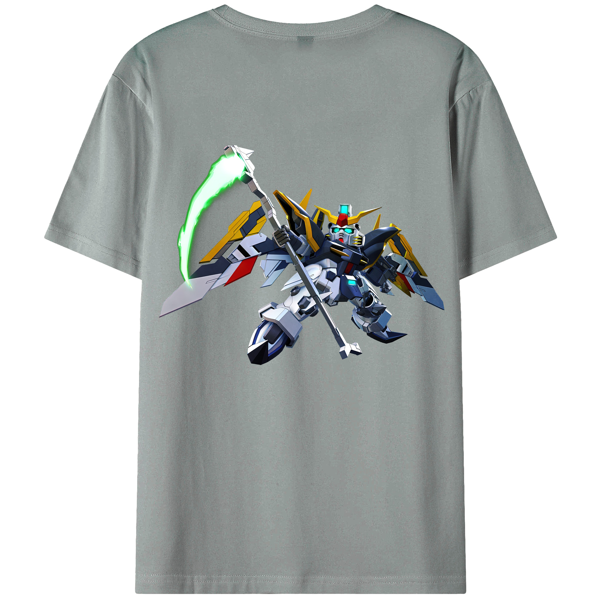 （画像用） 刀剣乱舞 Touken Ranbu 綿100％ メンズ半袖Tシャツ（バックプリント） 通気性